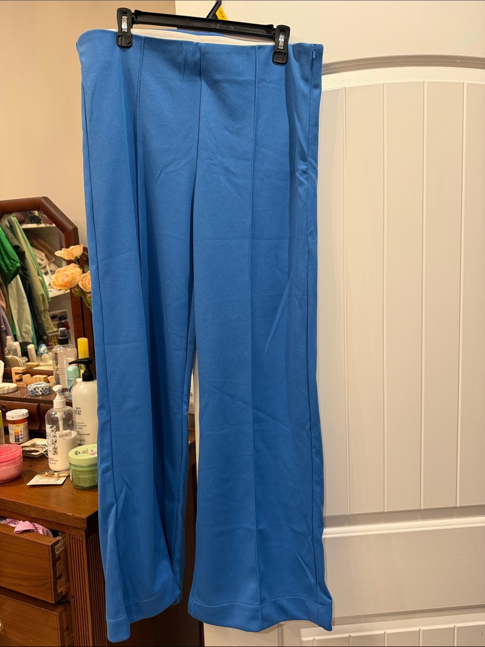 Boutique purchased Bright Blue Wide-Leg Pants